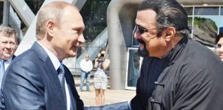 Hollywood Action Star Steven Seagal grants to become Russian citizenship by Vladimir Putin