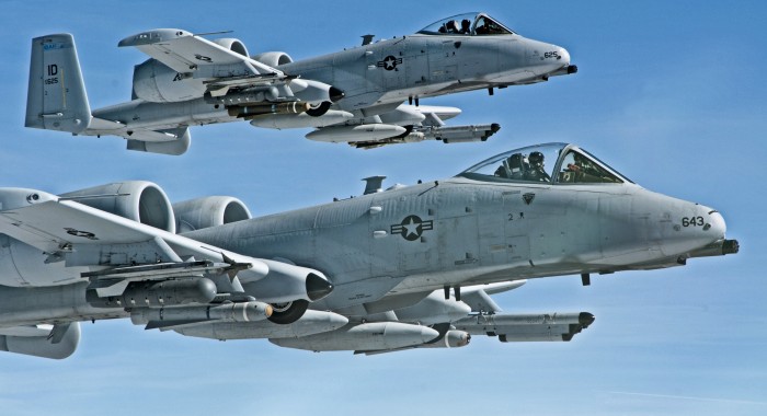 KC-135s refuel Idaho’s A-10s in mid-flight