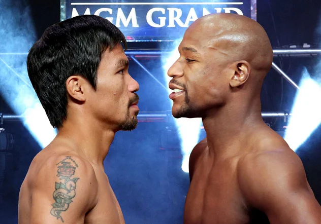 WATCH: Pacquiao vs Floyd weigh-in