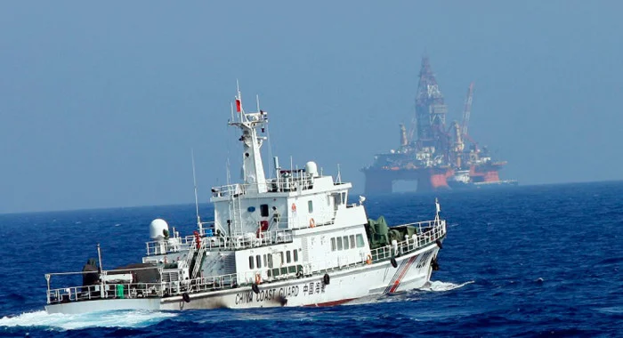 oil rig china