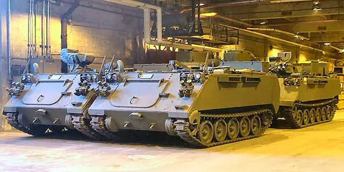 6 Upgraded APCs Delivered for the Philippine Army Mechanized Infantry Division