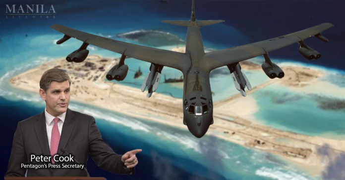 Chinas warns US B52