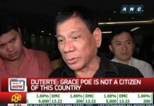 Duterte: Cayetano is the one who’s tailing me
