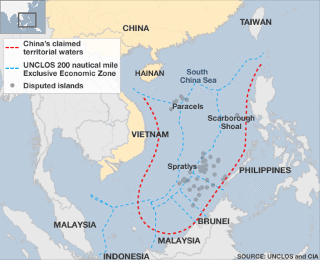 China's territorial claim