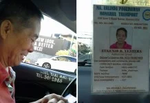 Taxi driver goes viral for good behavior