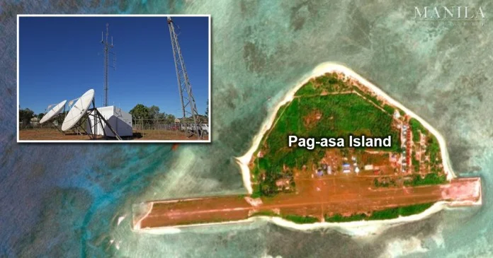 Pag asa island ADS-B