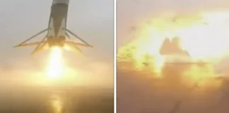 SpaceX successfully launches satellite but exploded after landing