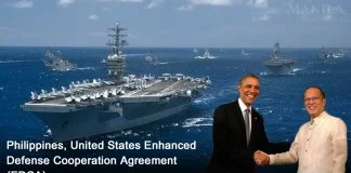 Supreme Court declared Philippines and United States “EDCA” military agreement constitutional