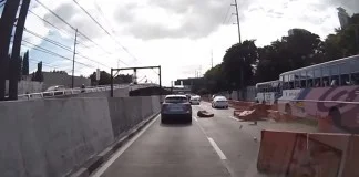 MMDA seeks sanctions against Joanna Jesh bus which rammed Edsa plastic barriers