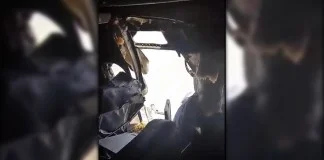 Terrifying Footage: Explosion inside a plane forces emergency landing in Somalia