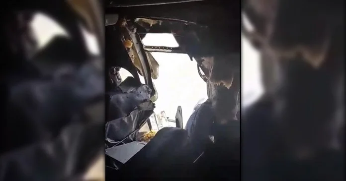explosion inside plane in Somalia