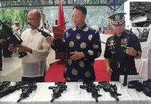 Philippine government received $4.5M worth of weapons from China